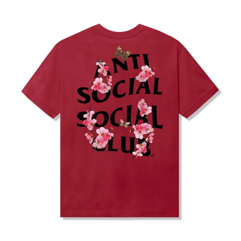 Kkotch Tee - Cardinal made by Anti Social Social Club