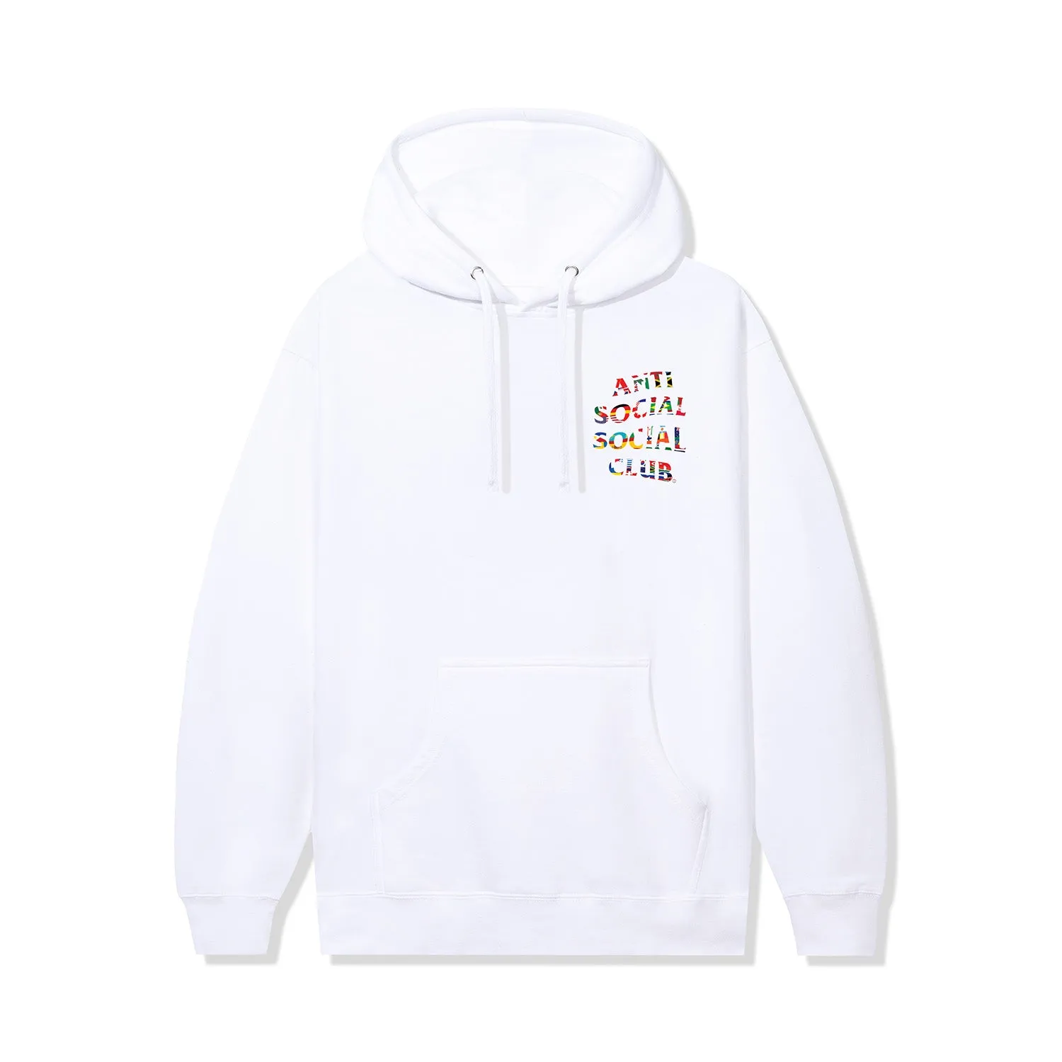 Flag Collage Hoodie - White sold by Anti Social Social Club product image thumbnail 2