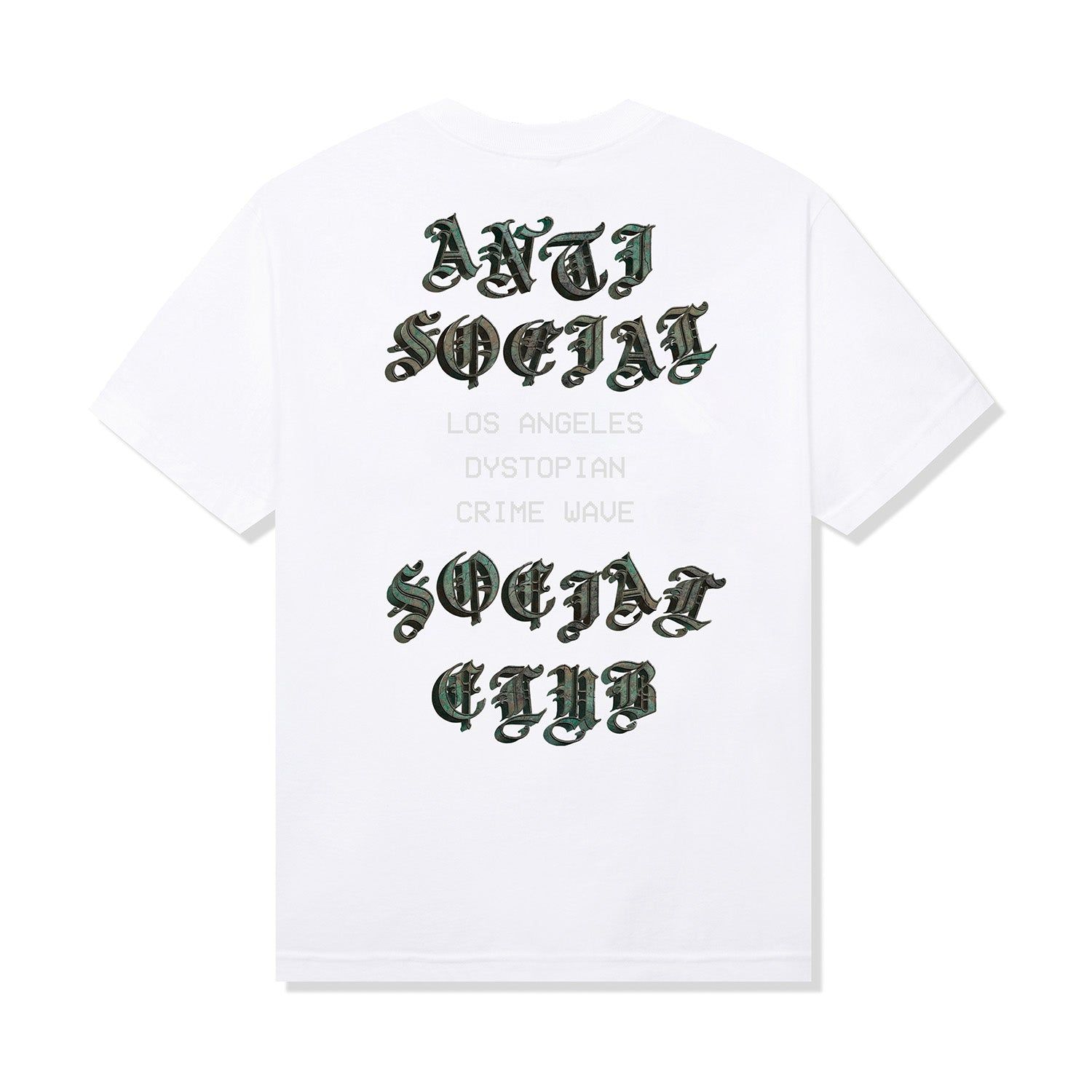 Patina Tee - White sold by Anti Social Social Club