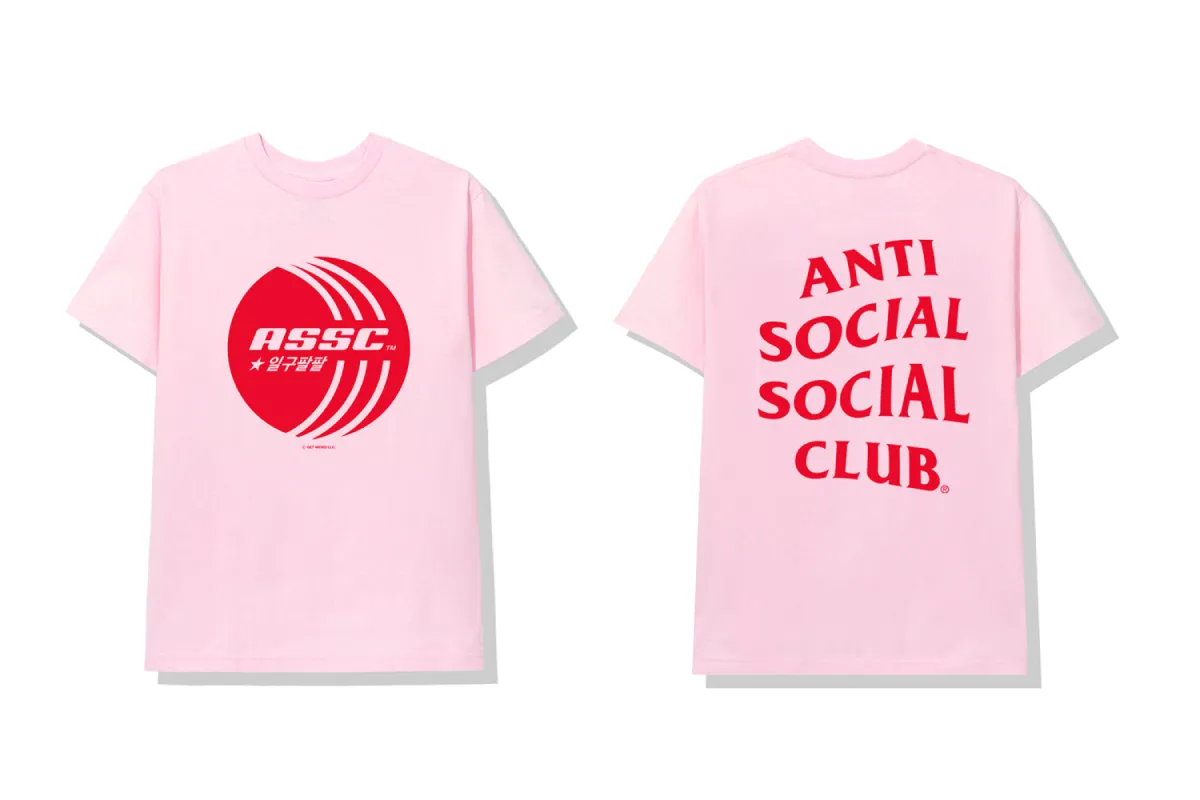 Peanut Butter Pink Tee sold by Anti Social Social Club