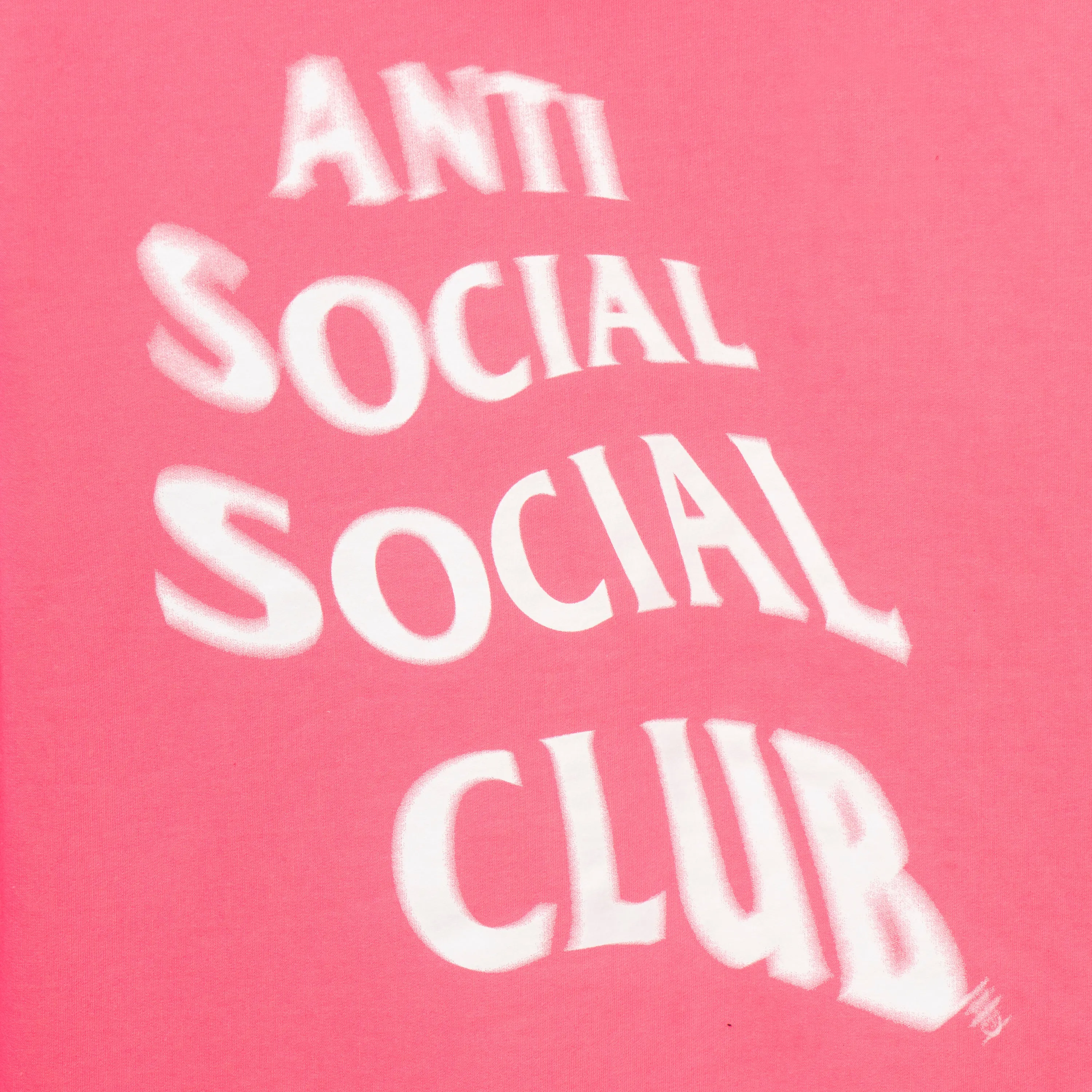 Passing Fad Pink Hoodie sold by Anti Social Social Club product image thumbnail 3