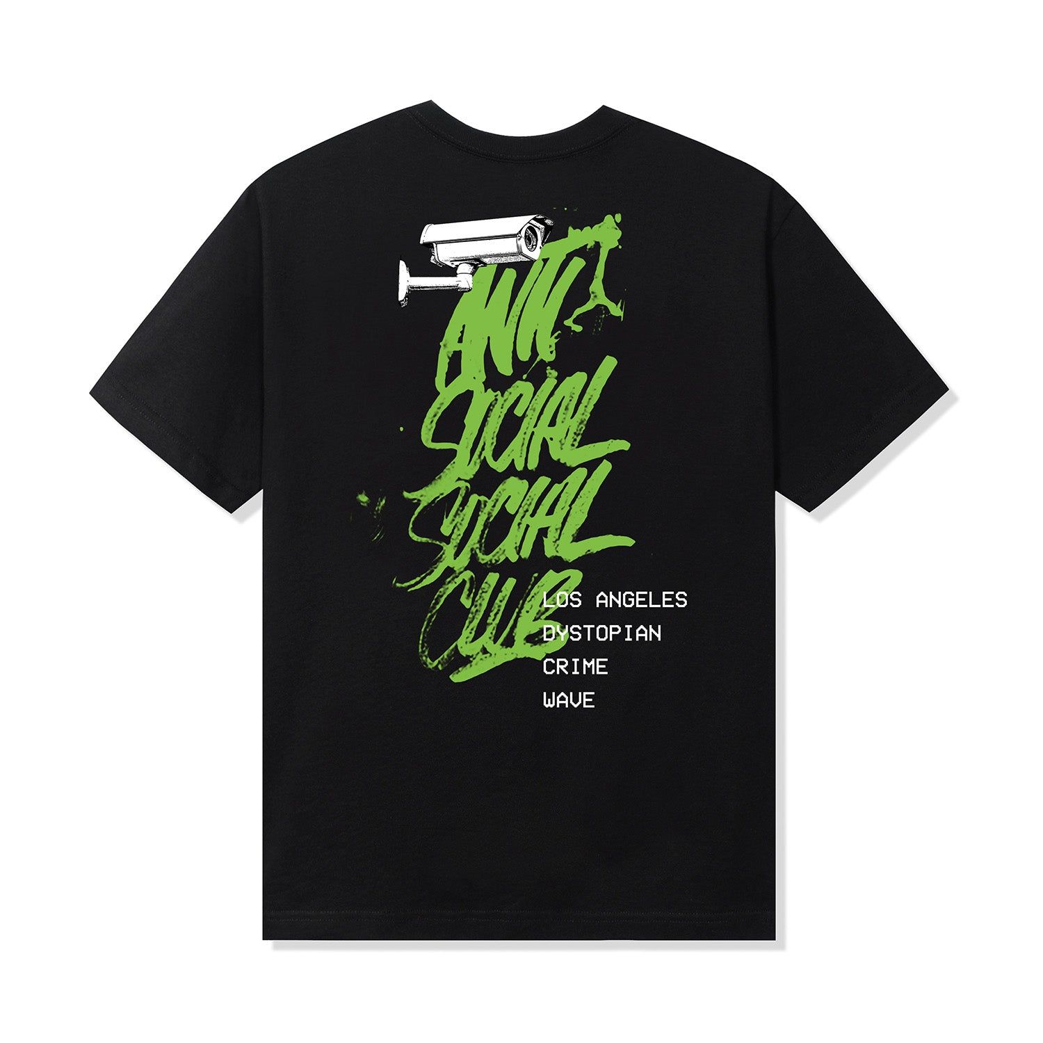 Dystopian Crime Wave Tee - Black sold by Anti Social Social Club