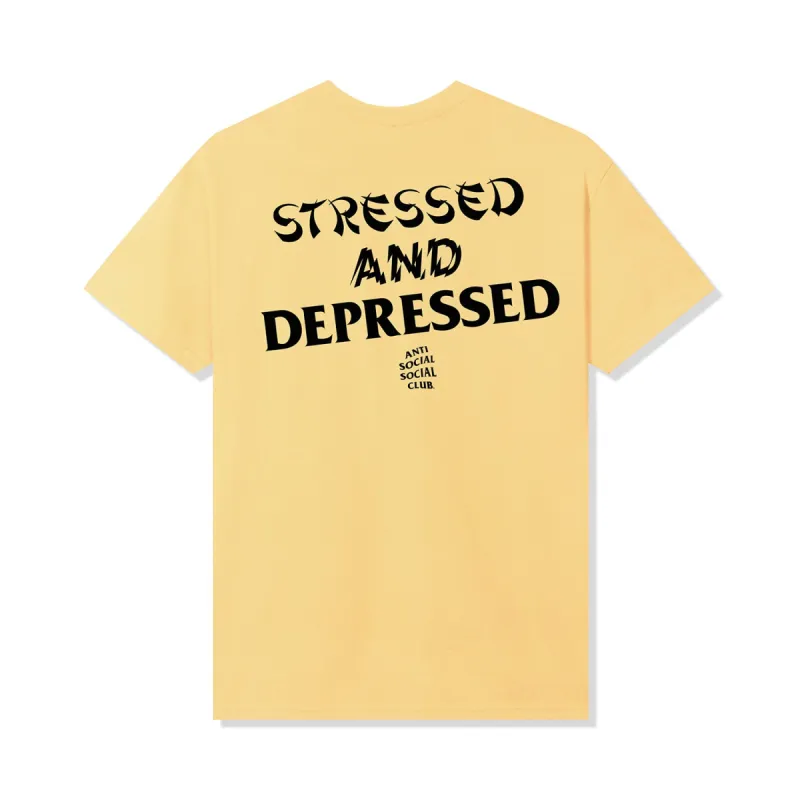 D&S Tee - Yellow sold by Anti Social Social Club