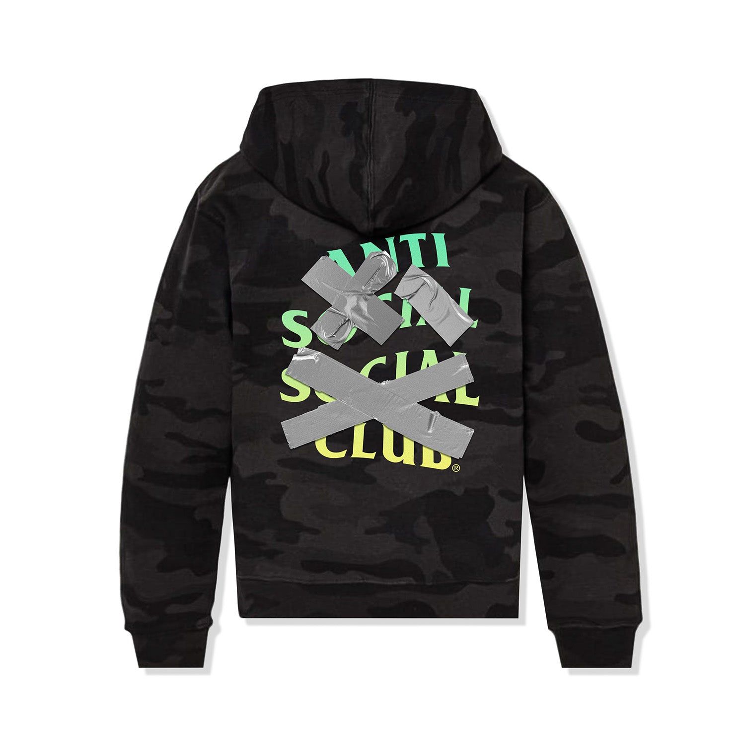 Cancelled Again Hoodie - Black Camo sold by Anti Social Social Club