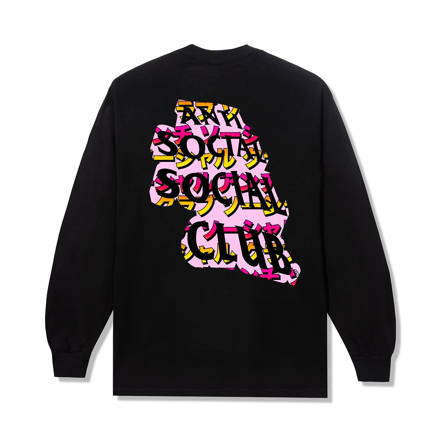 Twisted Quickness Long Sleeve Tee - Black sold by Anti Social Social Club