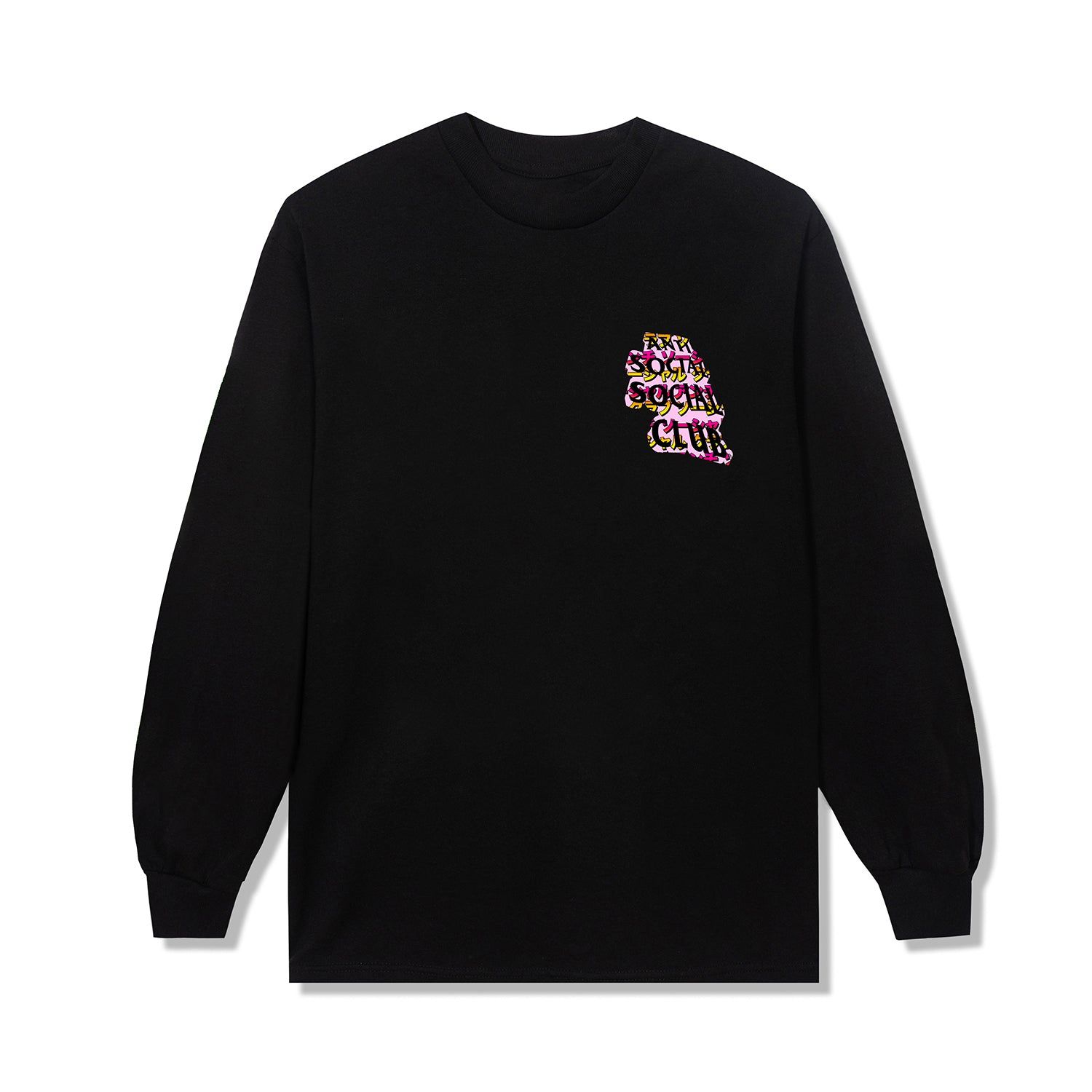 Twisted Quickness Long Sleeve Tee - Black sold by Anti Social Social Club product image thumbnail 2