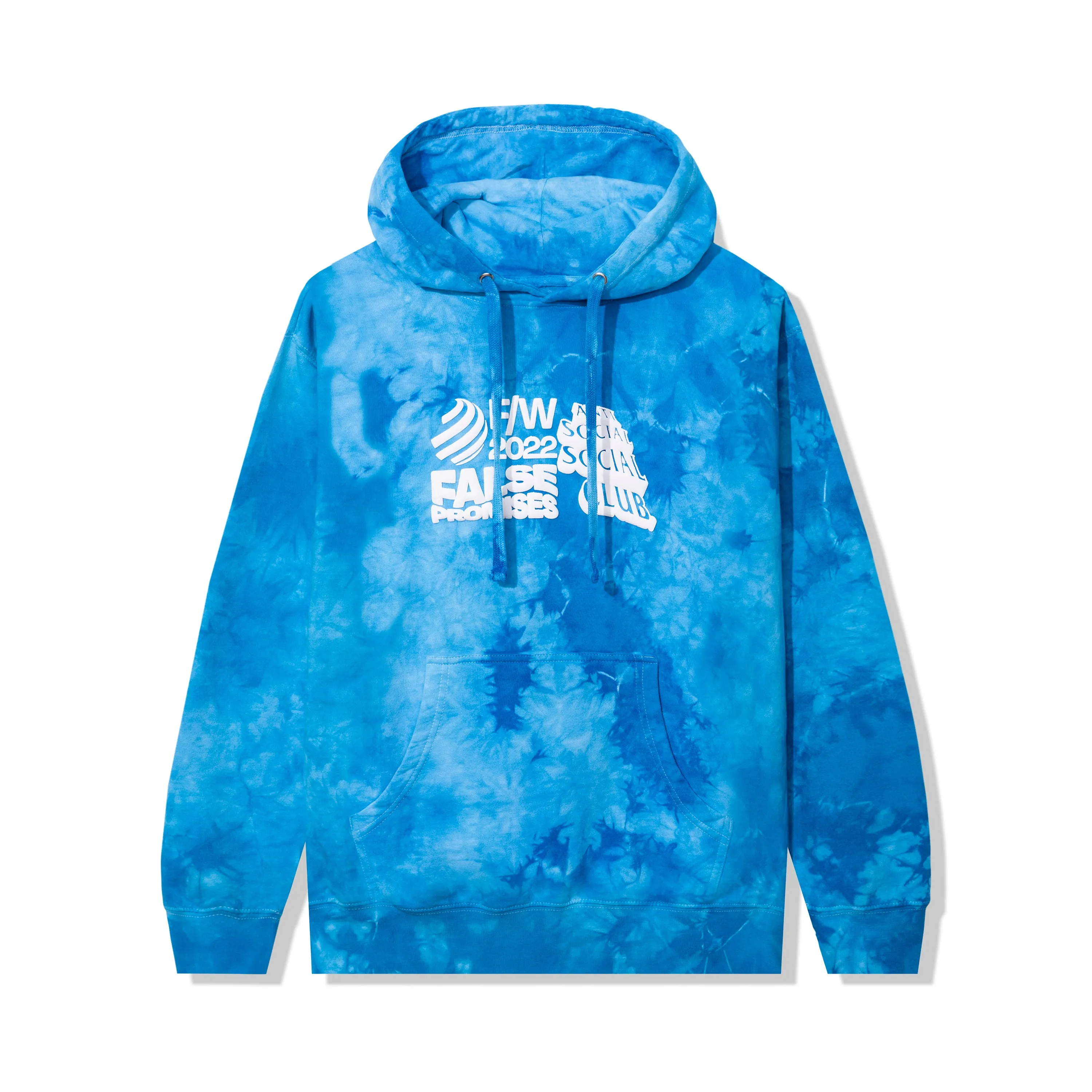 False Promises Blue Tie Dye Hoody sold by Anti Social Social Club product image thumbnail 2