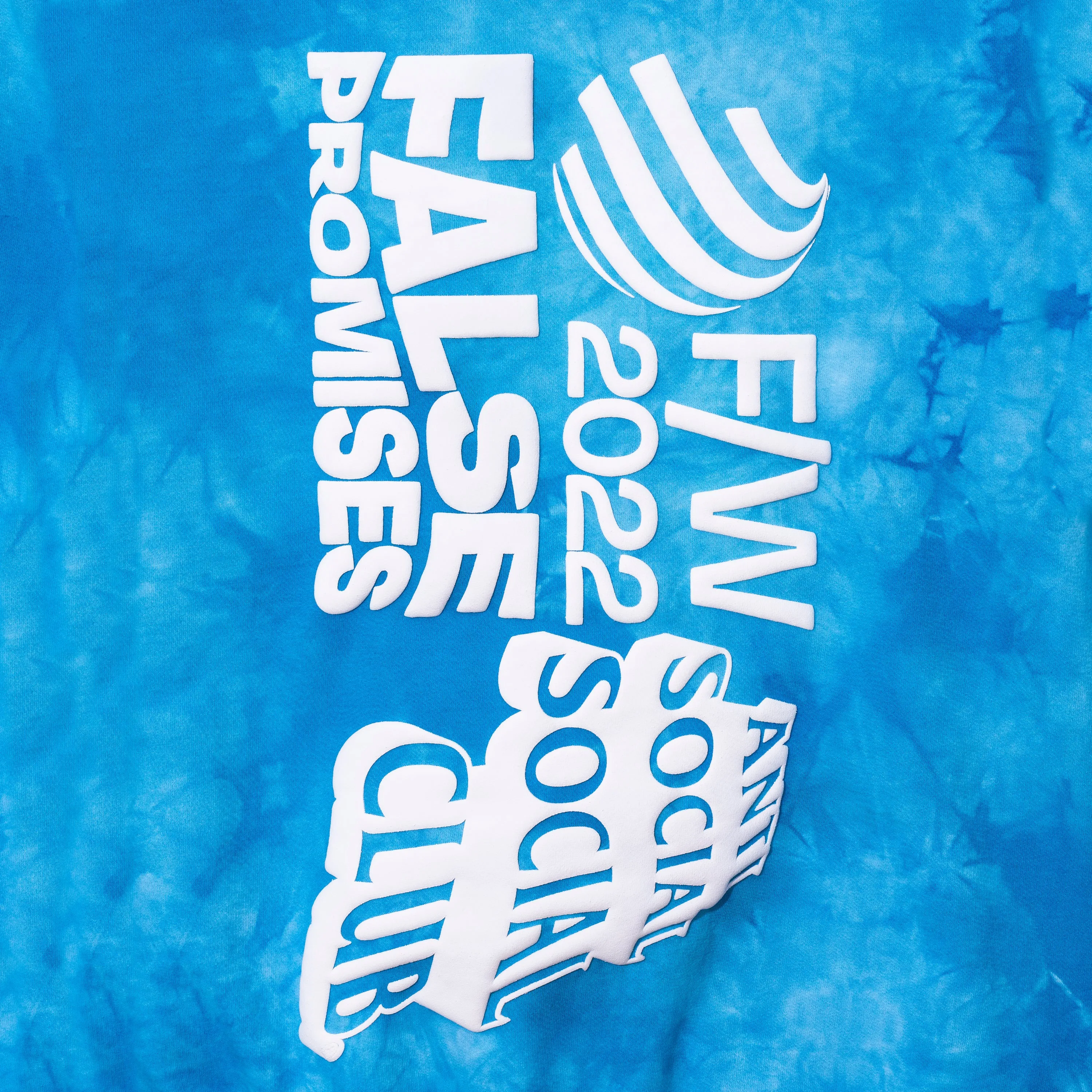 False Promises Blue Tie Dye Hoody sold by Anti Social Social Club product image thumbnail 3