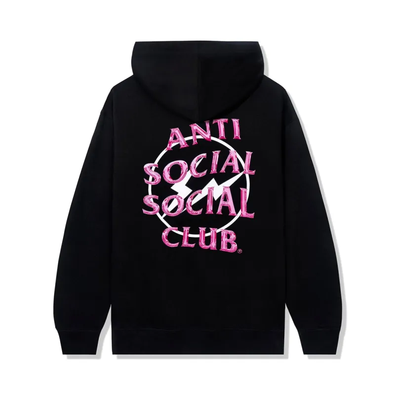 Precious Petals Black Hoodie (Pink) sold by Anti Social Social Club