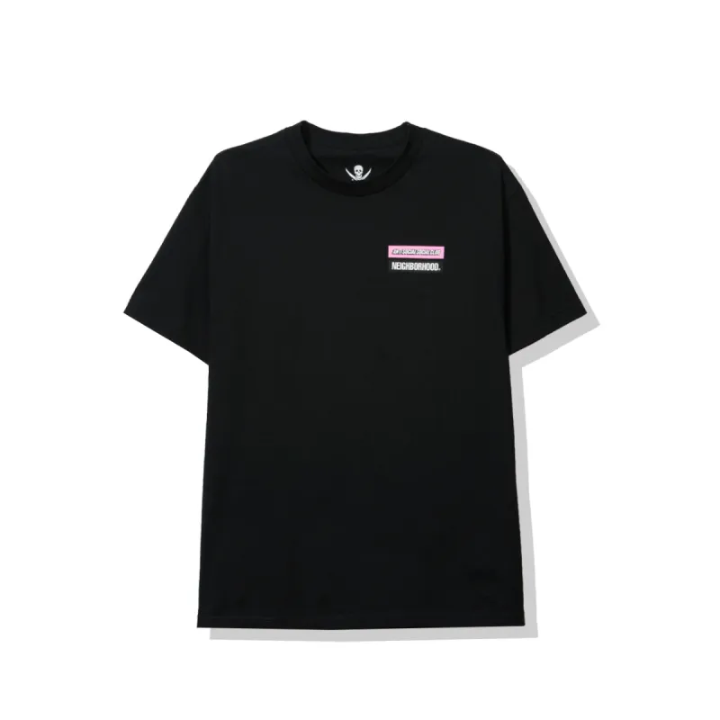 Stuck On You Black Tee sold by Anti Social Social Club