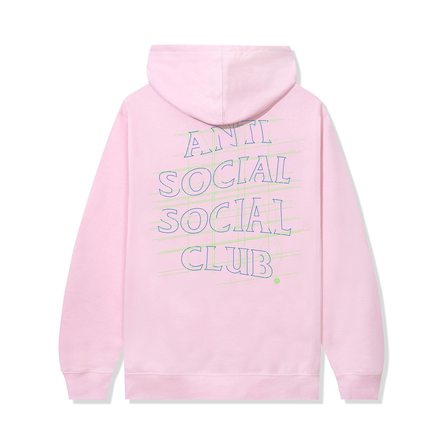 Remain A Mystery Hoodie - Light Pink sold by Anti Social Social Club