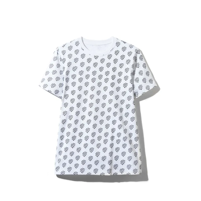 Over You White Tee sold by Anti Social Social Club