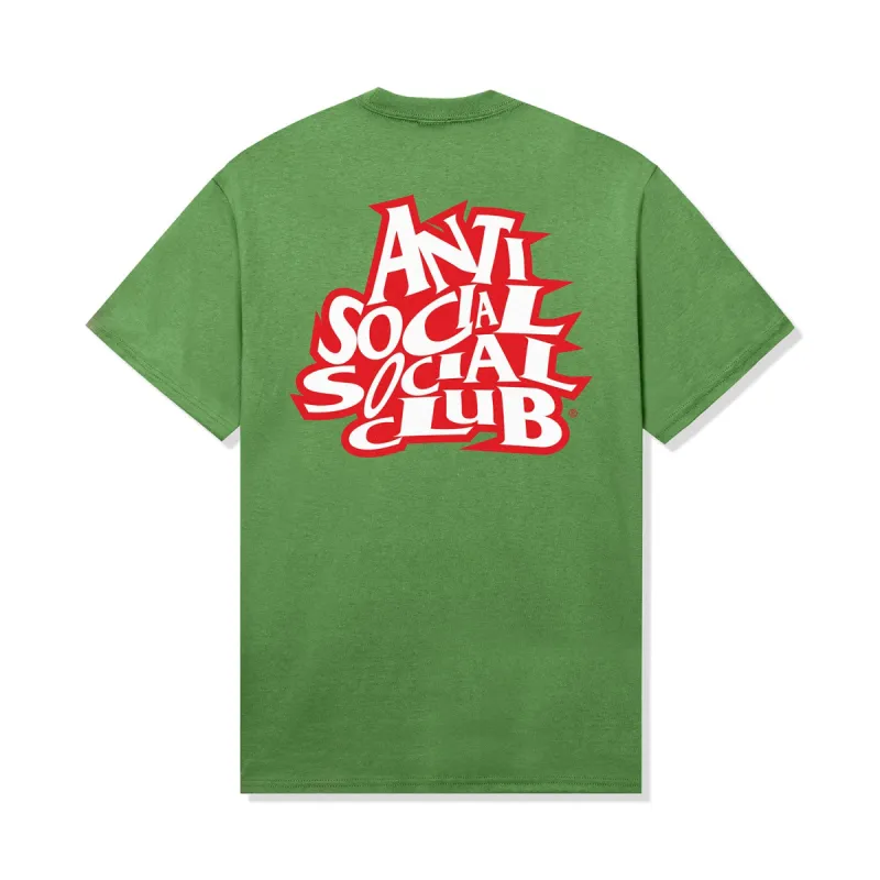 Jealousy Tee - Dill Green sold by Anti Social Social Club
