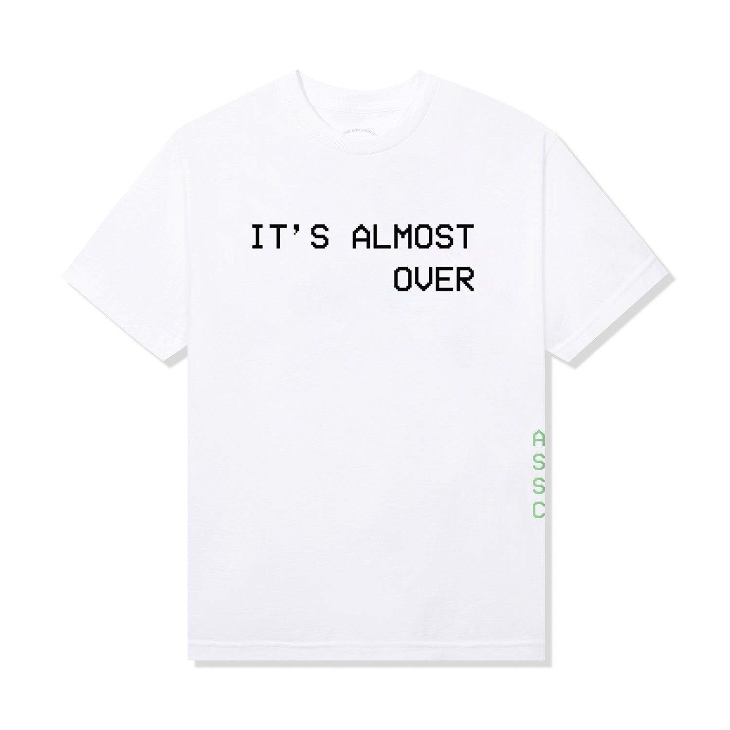 Almost Over Tee - White sold by Anti Social Social Club