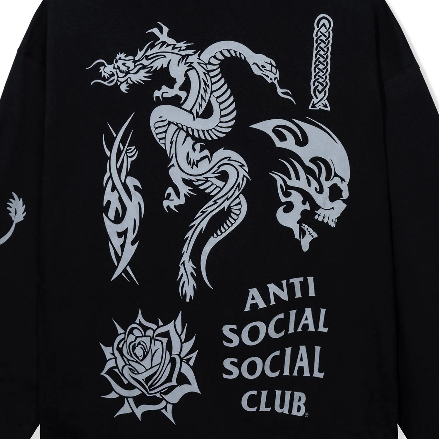 Helplessness Long Sleeve Tee - Black sold by Anti Social Social Club product image thumbnail 3