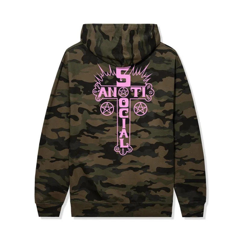 Inferno Hoodie - Forest Camo sold by Anti Social Social Club