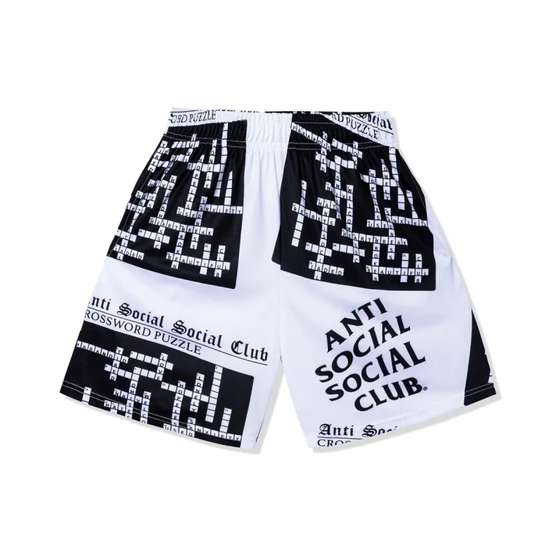 Puzzled Shorts sold by Anti Social Social Club