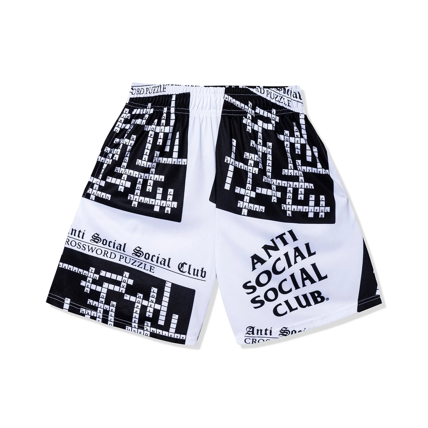 Puzzled Shorts sold by Anti Social Social Club