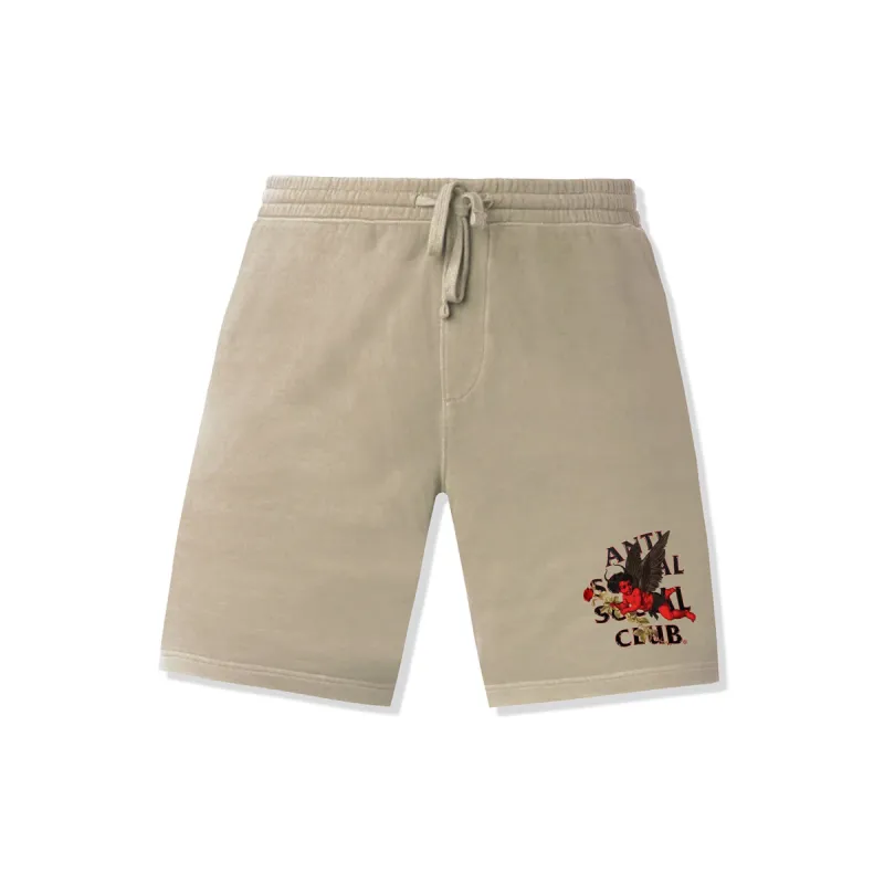 Hierarchy Shorts - Pigment Sandstone sold by Anti Social Social Club