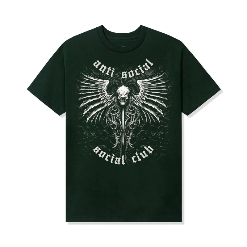 Sympathy Tee - Forest Green made by Anti Social Social Club