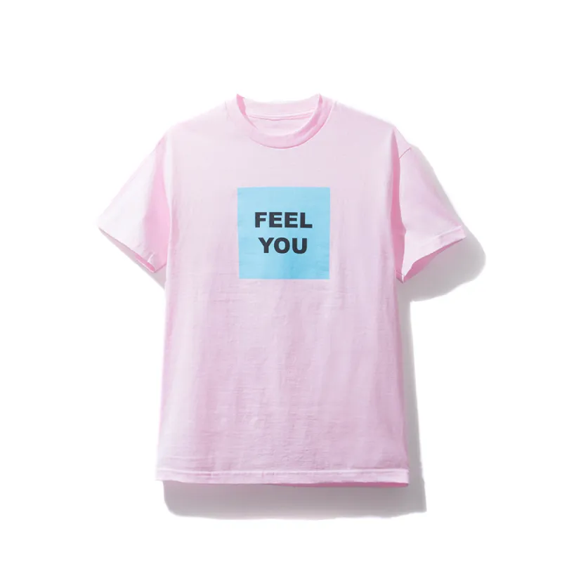 Feel You Pink Tee sold by Anti Social Social Club