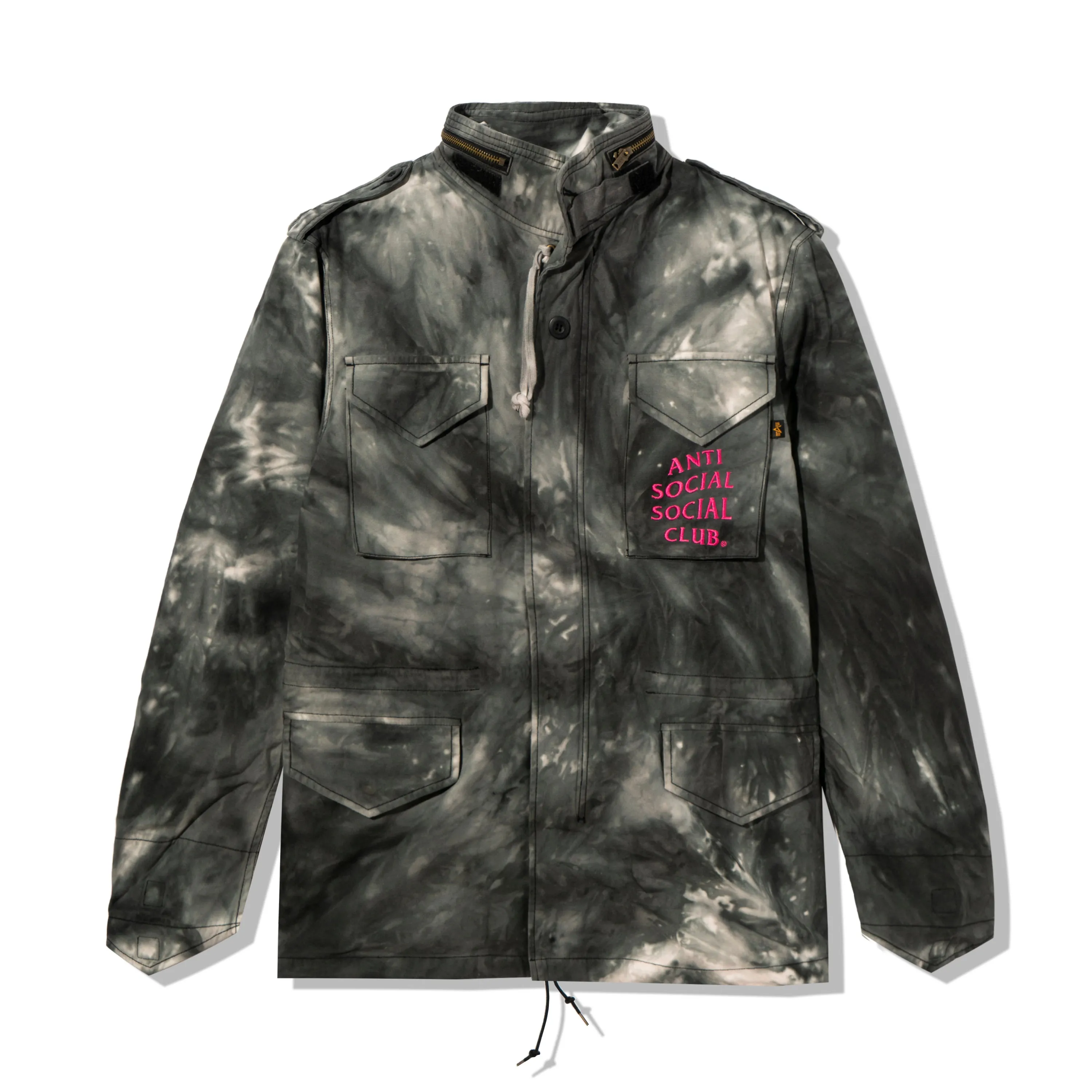 Alpha Industries x ASSC M-65 Tie Dye Black Jacket sold by Anti Social Social Club product image thumbnail 2