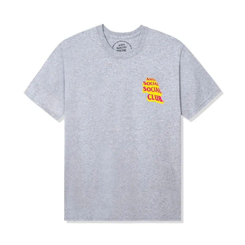 Low Heat Tee- Ath Heather made by Anti Social Social Club