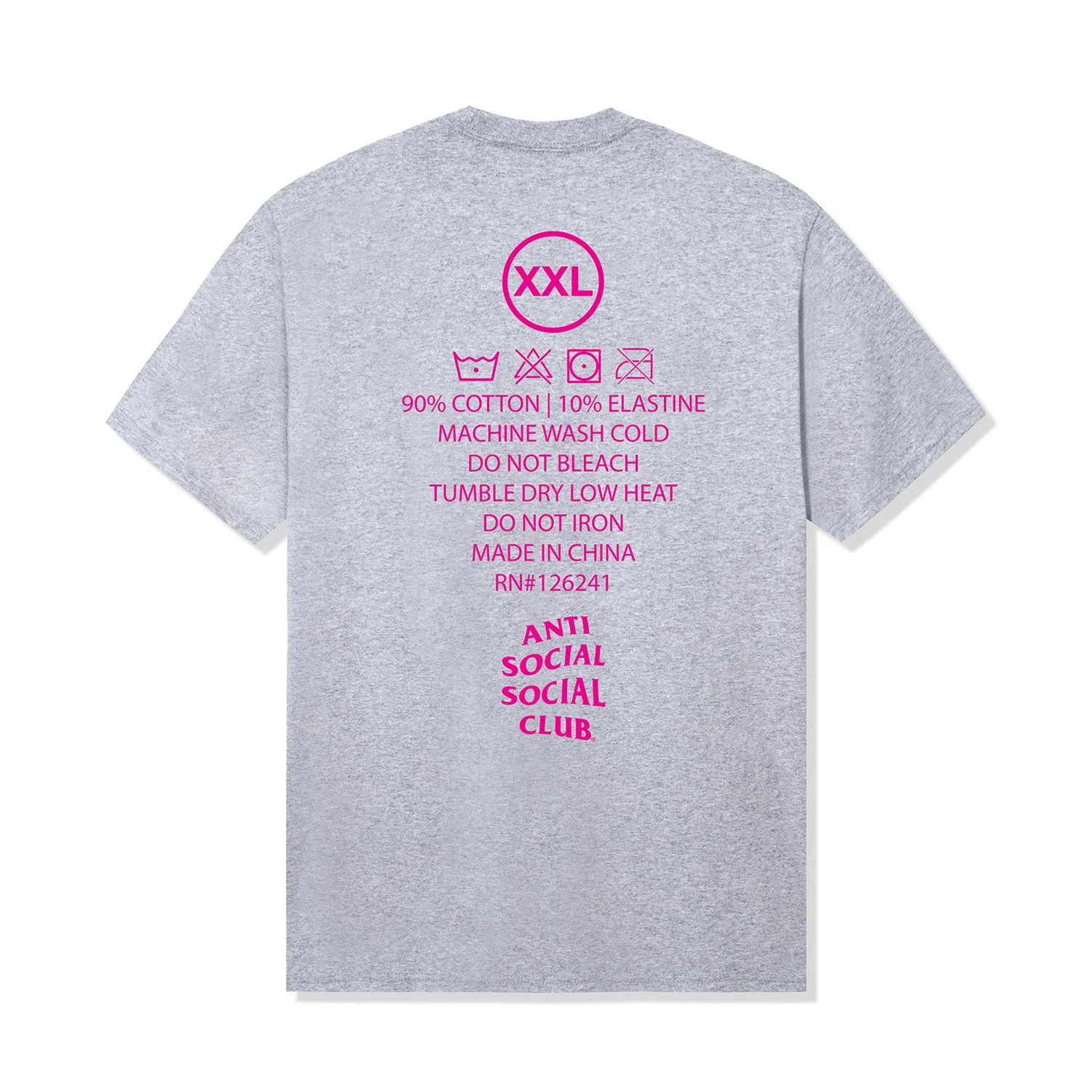 Low Heat Tee- Ath Heather sold by Anti Social Social Club product image thumbnail 2