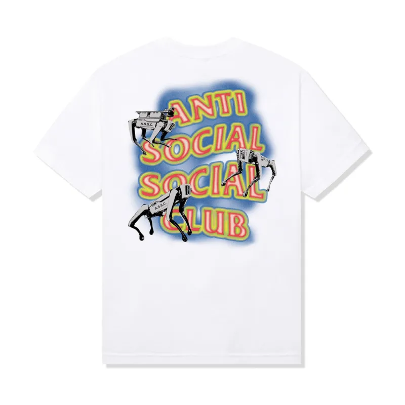 Cyber Dogs Tee - White sold by Anti Social Social Club