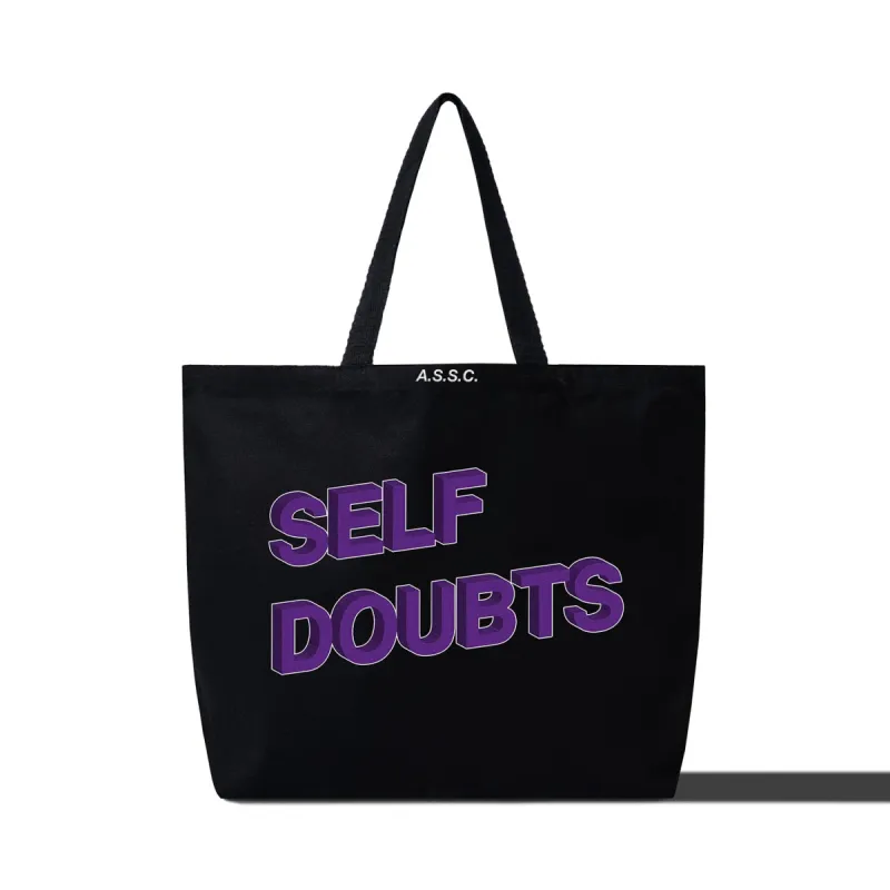 Self Doubts Tote Bag - Black sold by Anti Social Social Club