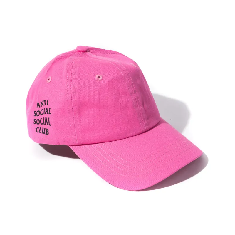 WEIRD CAP - HOT PINK sold by Anti Social Social Club