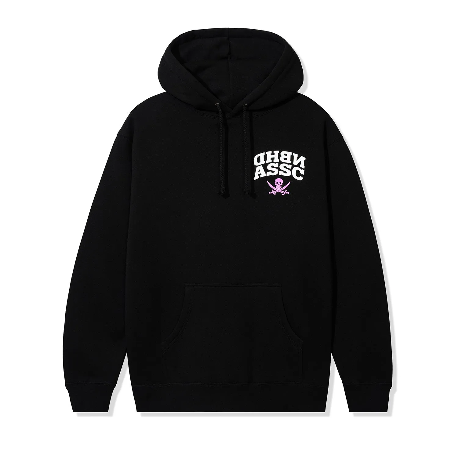 ASSC x Neighborhood Reverse Hood - Black/Pink sold by Anti Social Social Club