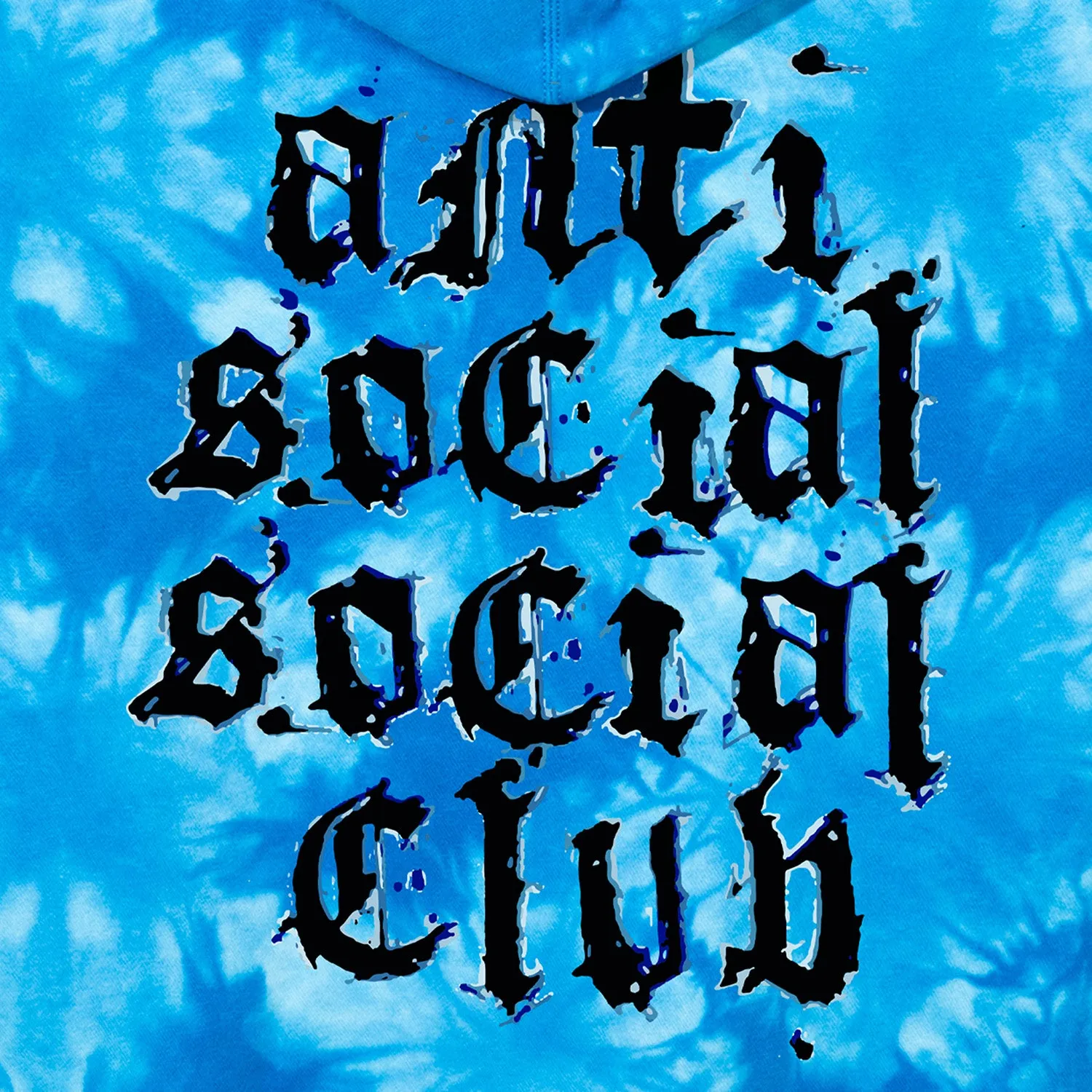 Love & War Tie-Dye Hoodie - Blue Aqua sold by Anti Social Social Club product image thumbnail 3
