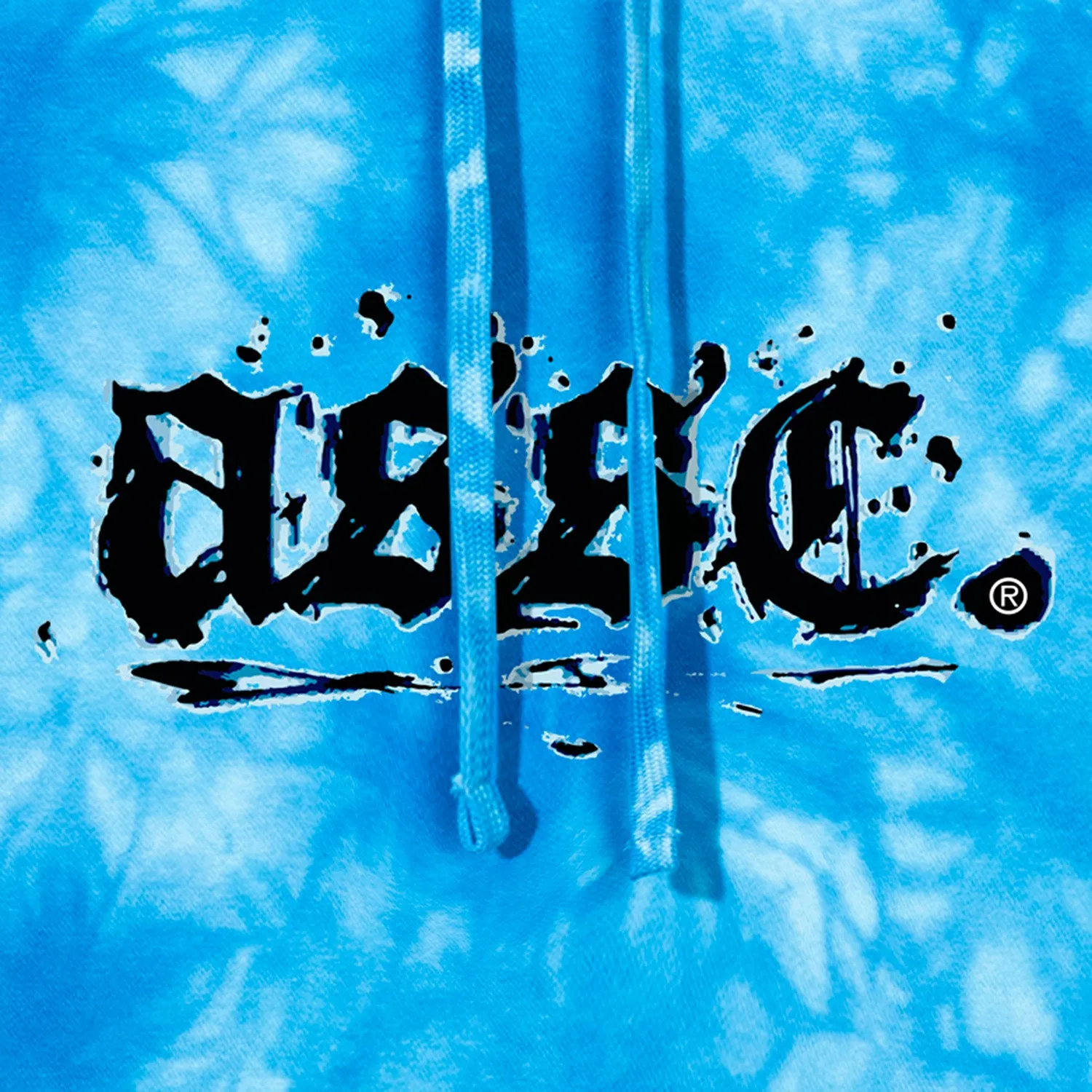 Love & War Tie-Dye Hoodie - Blue Aqua sold by Anti Social Social Club product image thumbnail 4