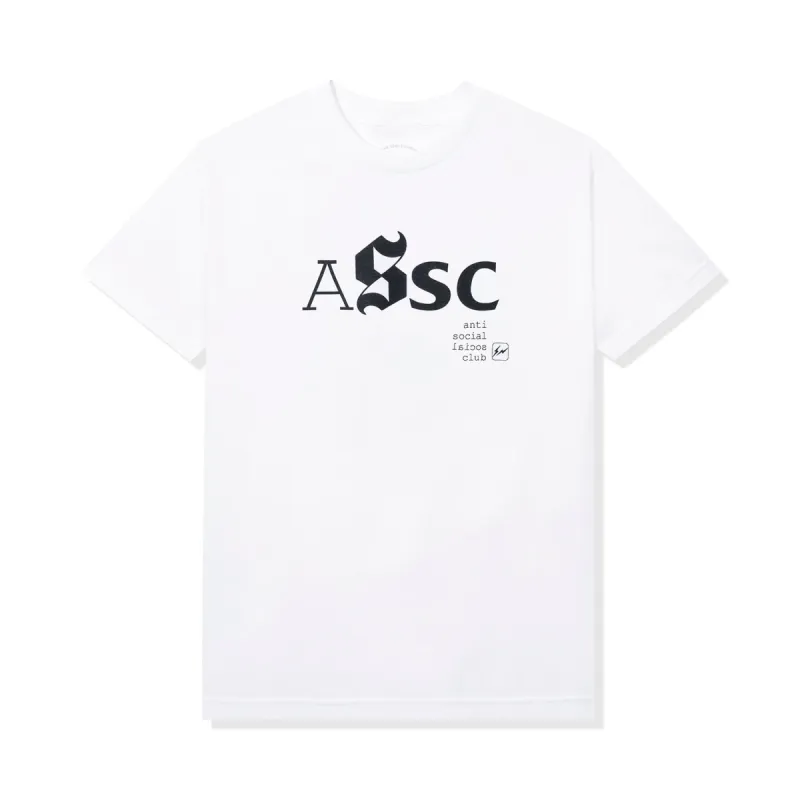 Type A White Tee sold by Anti Social Social Club