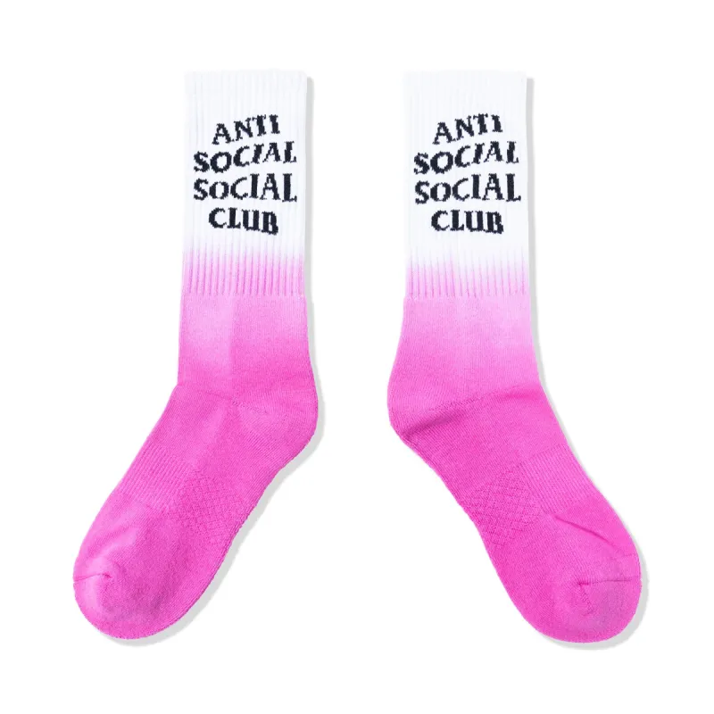 Walking Too Much Socks - Pink sold by Anti Social Social Club
