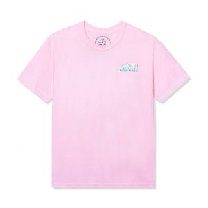 Sunsets and Car Crashes Tee - Pink sold by Anti Social Social Club