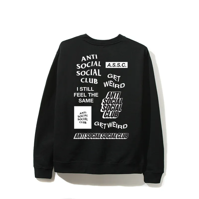 Bukake Black Long Sleeve Tee sold by Anti Social Social Club