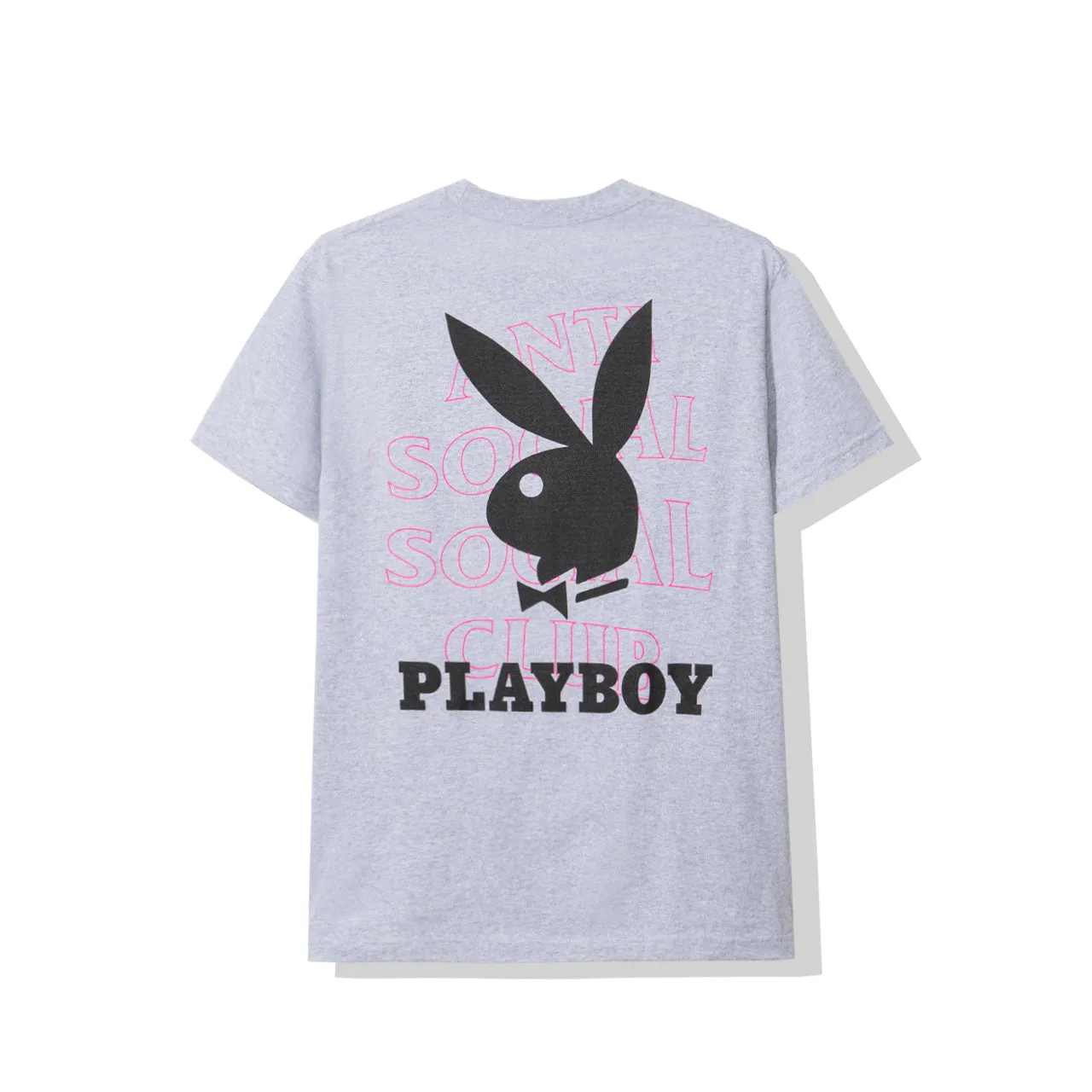 Playboy Grey Tee sold by Anti Social Social Club