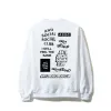 Bukake White Long Sleeve Tee sold by Anti Social Social Club
