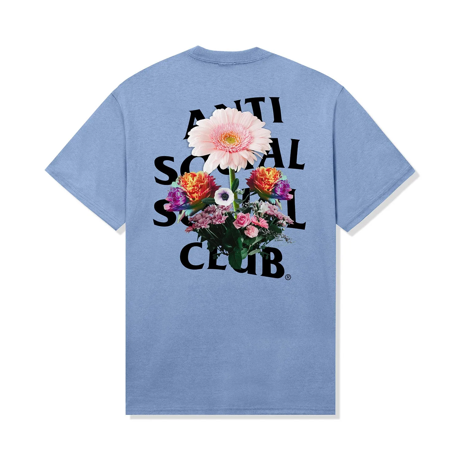 Arrangement Tee - Carolina Blue sold by Anti Social Social Club