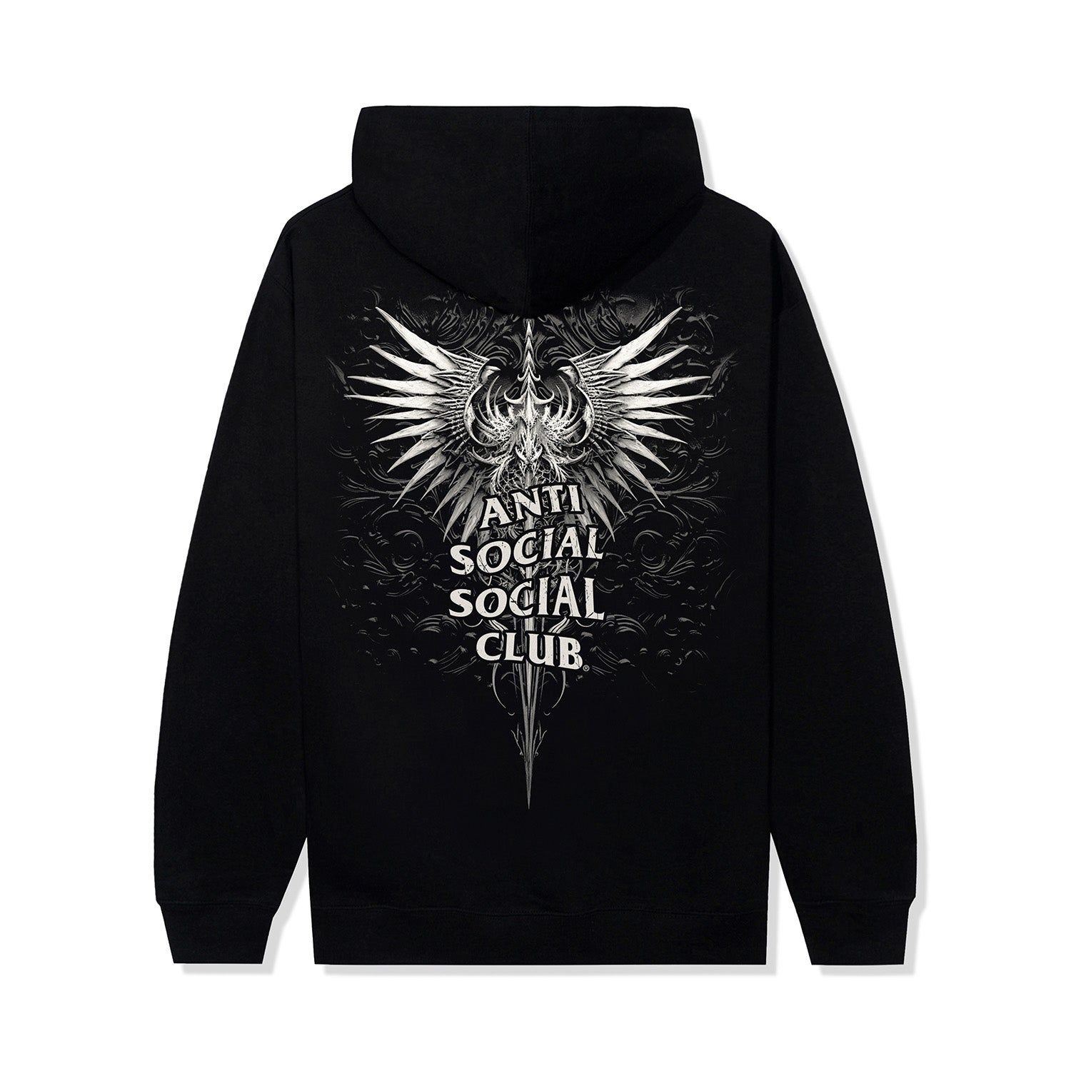 Solace Zip Hoodie - Black sold by Anti Social Social Club