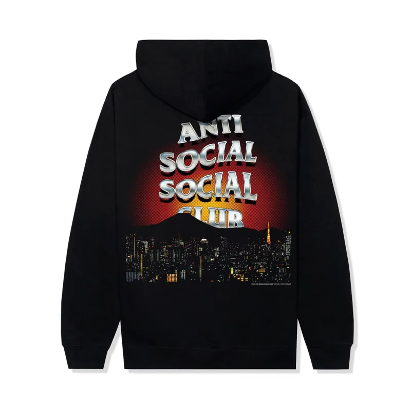 Rising Sun Hoodie - Black sold by Anti Social Social Club