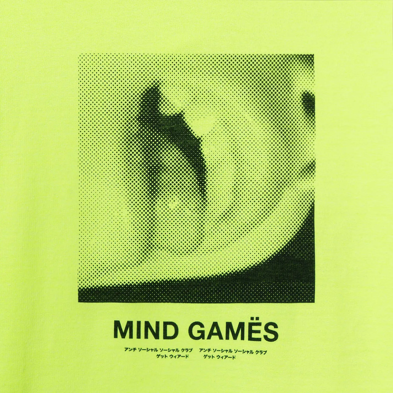 Open Minded Neon Green Hoodie sold by Anti Social Social Club product image thumbnail 4