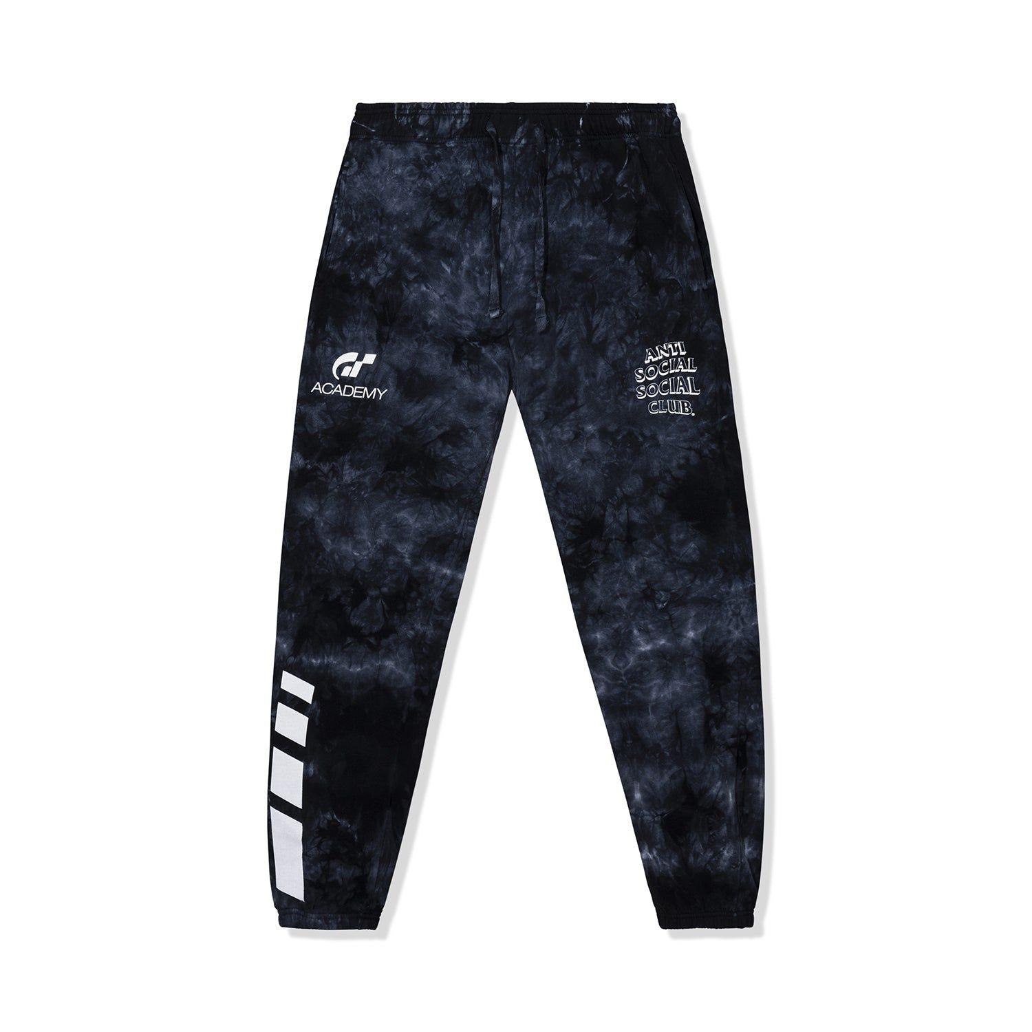 ASSC x Gran Turismo Dye Sweatpant - Black sold by Anti Social Social Club