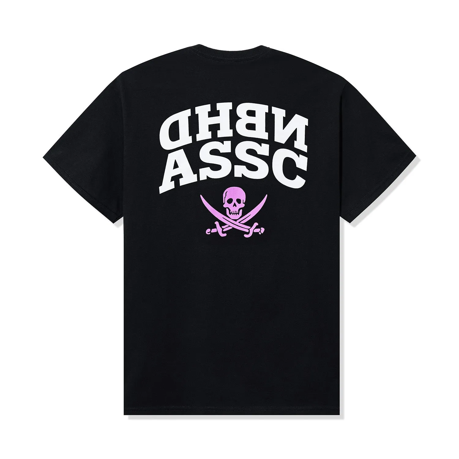 ASSC x Neighborhood Reverse Tee - Black/Pink sold by Anti Social Social Club