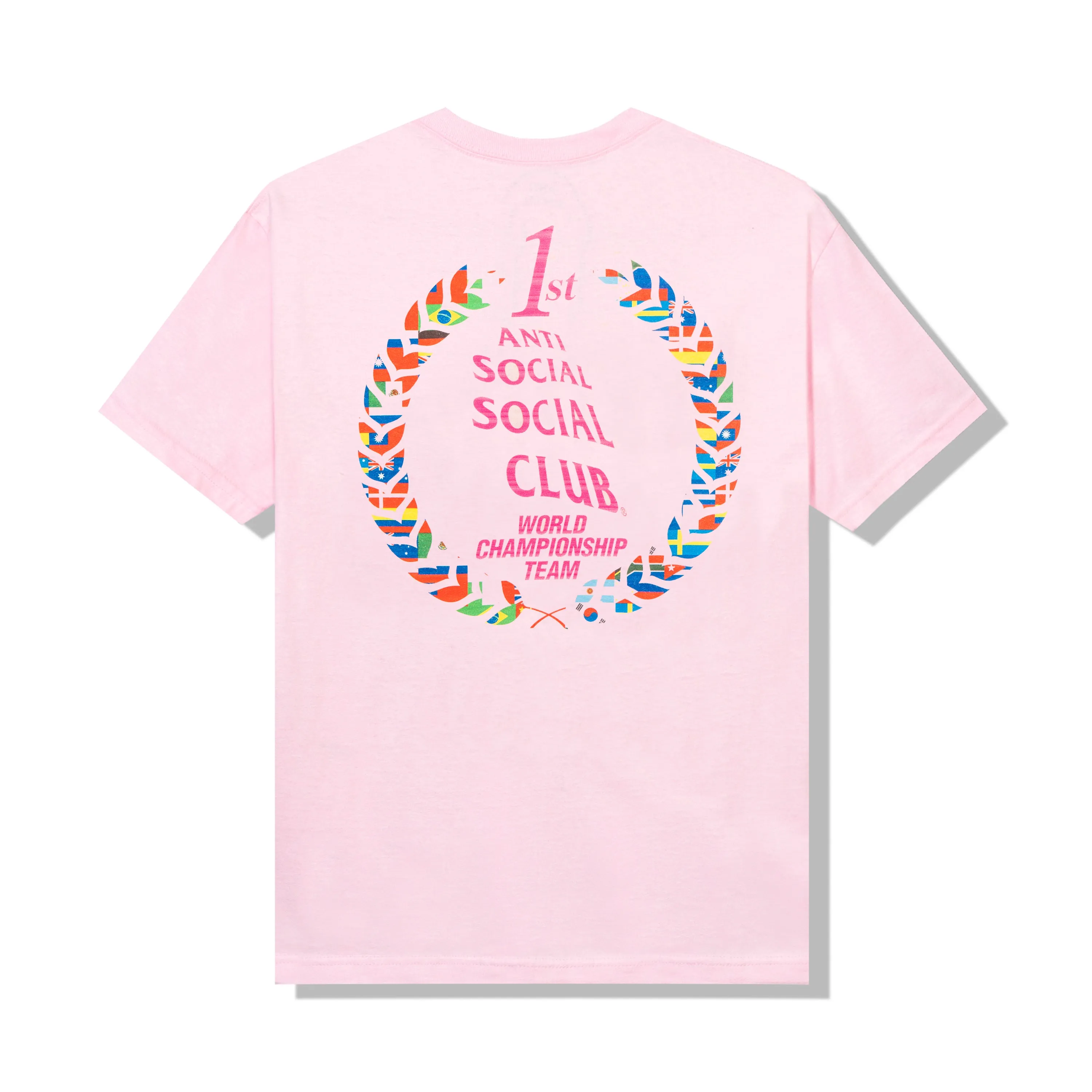 Suzuka Pink Tee sold by Anti Social Social Club