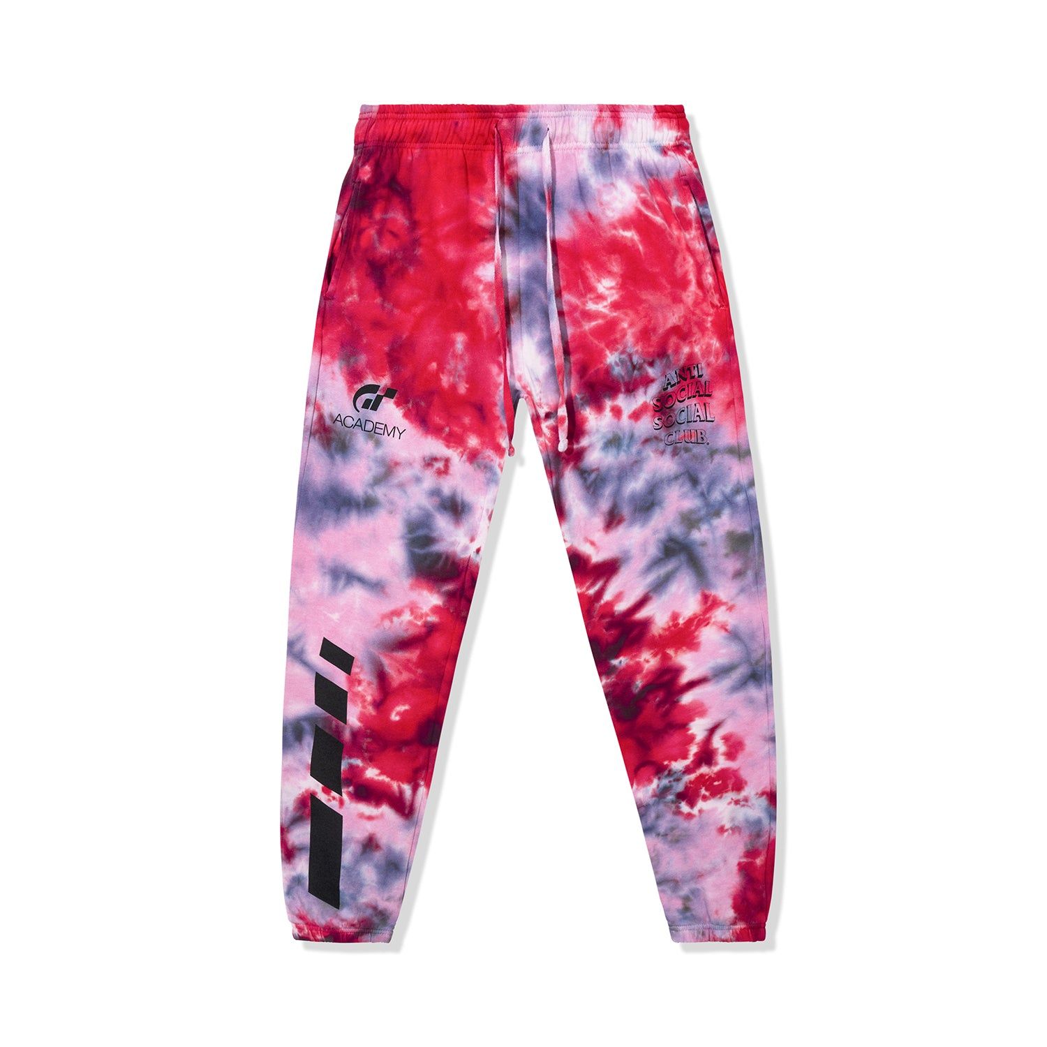 ASSC x Gran Turismo Dye Sweatpant - Red sold by Anti Social Social Club