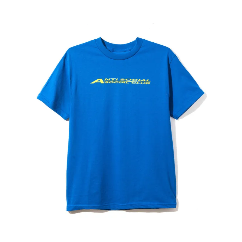 Fork Royal Blue Tee made by Anti Social Social Club