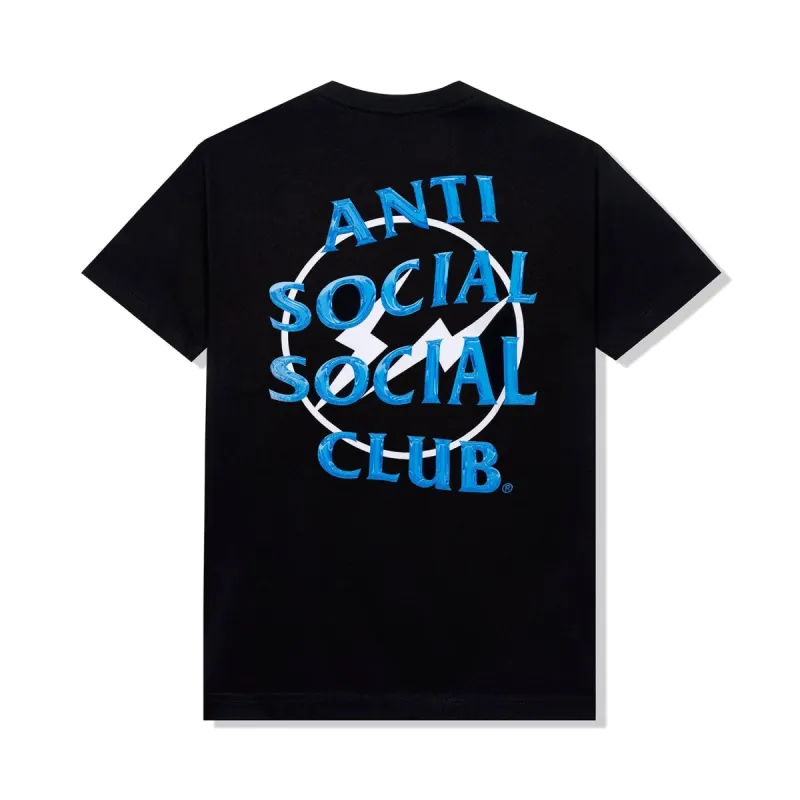 Precious Petals Black Tee (Blue) sold by Anti Social Social Club